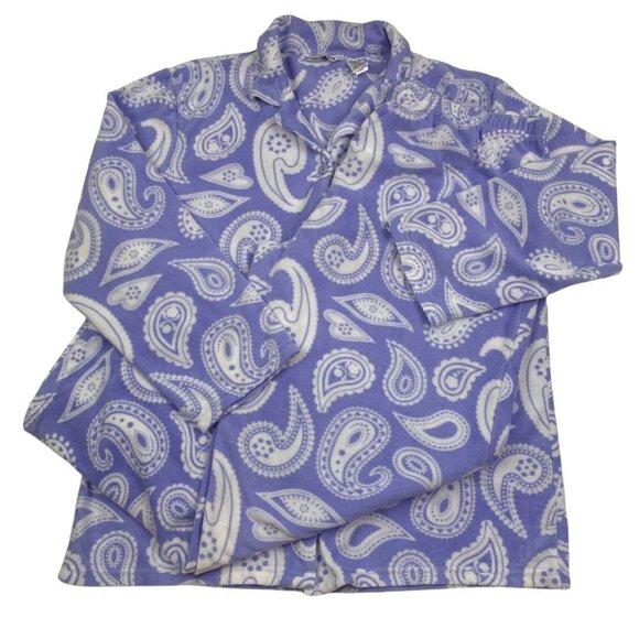 Hotel Spa Collection Fleece 2-Piece Pajama/Lounge Comfy Soft Set Women's Size 2X - Picture 1 of 9